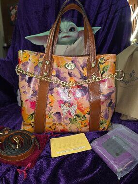 Patricia Nash Darby Tote in Rain Forest